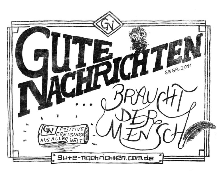 Illustration von "Gute Nachrichten - Braucht der Mensch"